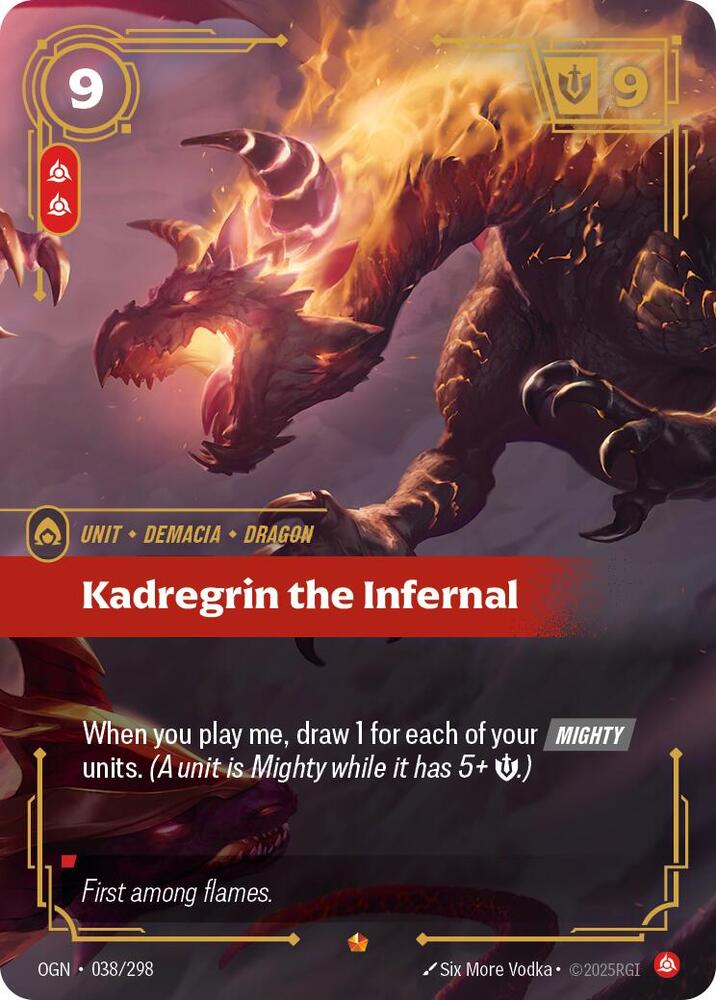 Kadregrin the Infernal, Origins 038/298
