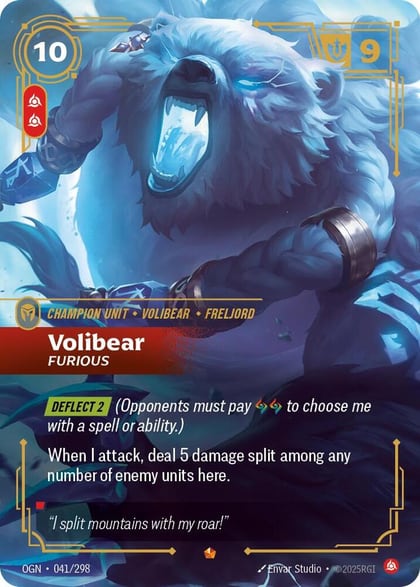 Volibear - Furious, Origins 041/298