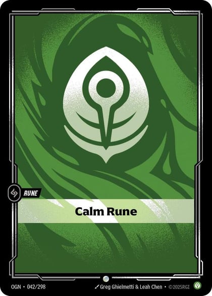 Calm Rune, Origins 042/298