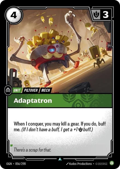 Adaptatron, Origins 056/298