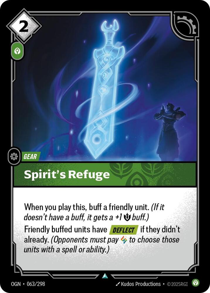 Spirit's Refuge, Origins 063/298