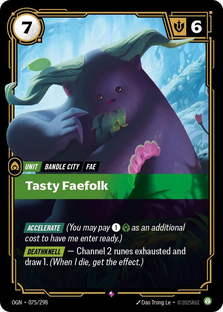 Tasty Faefolk, Origins 075/298