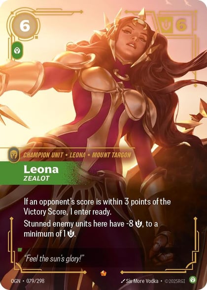 Leona - Zealot, Origins 079/298