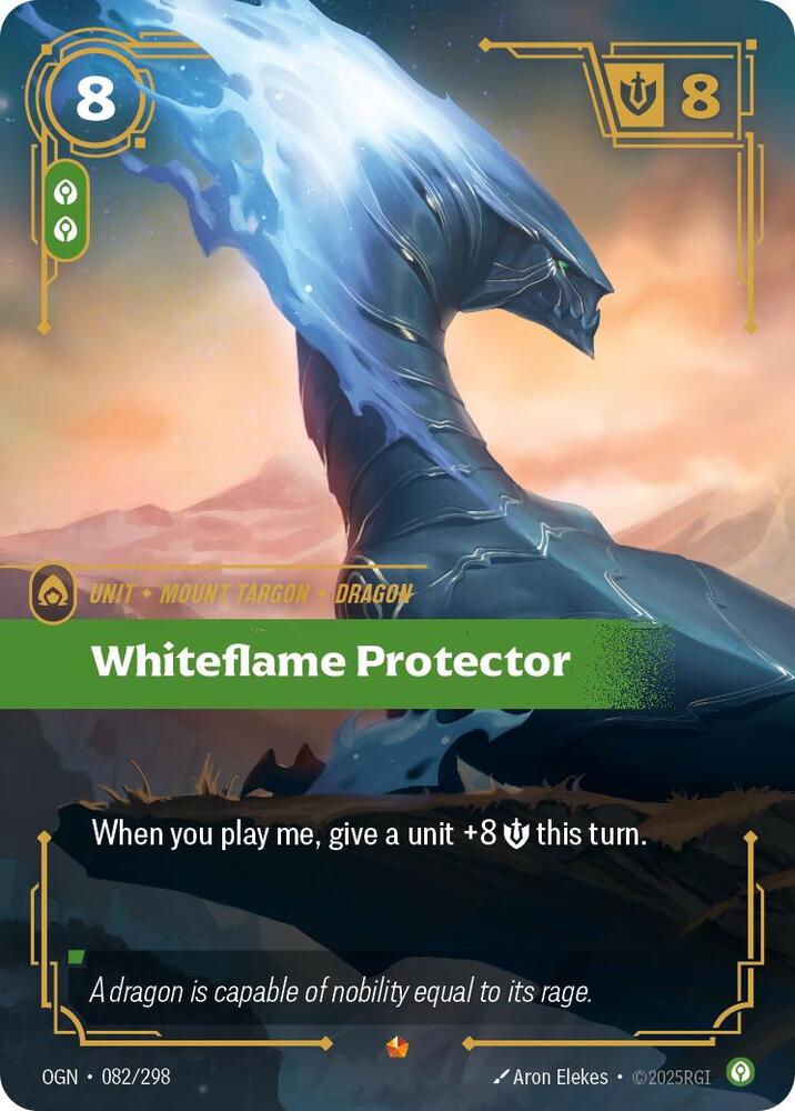 Whiteflame Protector, Origins 082/298
