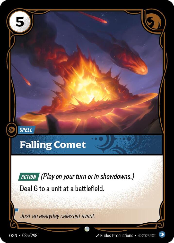 Falling Comet, Origins 085/298
