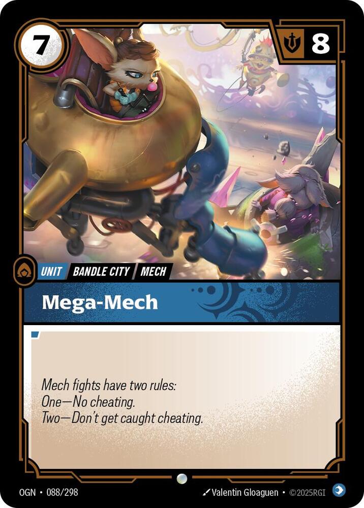 Mega-Mech, Origins 088/298