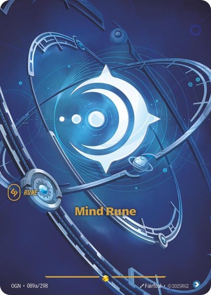 Mind Rune (Alternate Art), Origins 089a/298