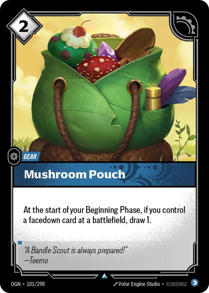Mushroom Pouch, Origins 101/298
