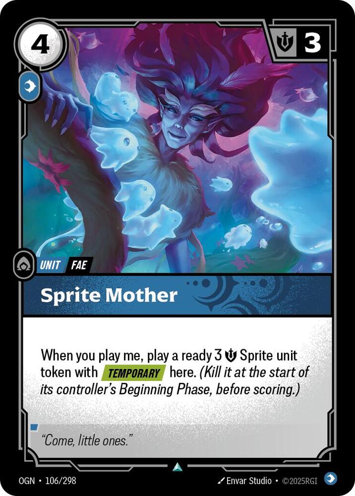 Sprite Mother, Origins 106/298