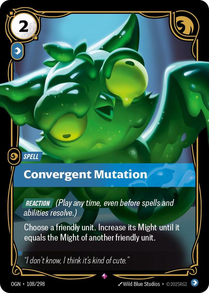 Convergent Mutation, Origins 108/298