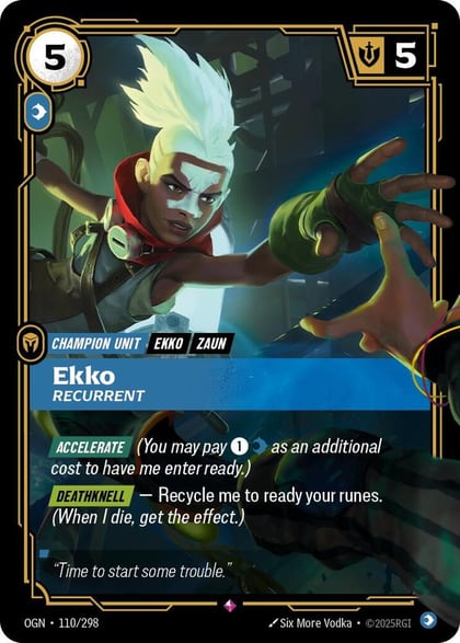 Ekko - Recurrent, Origins 110/298
