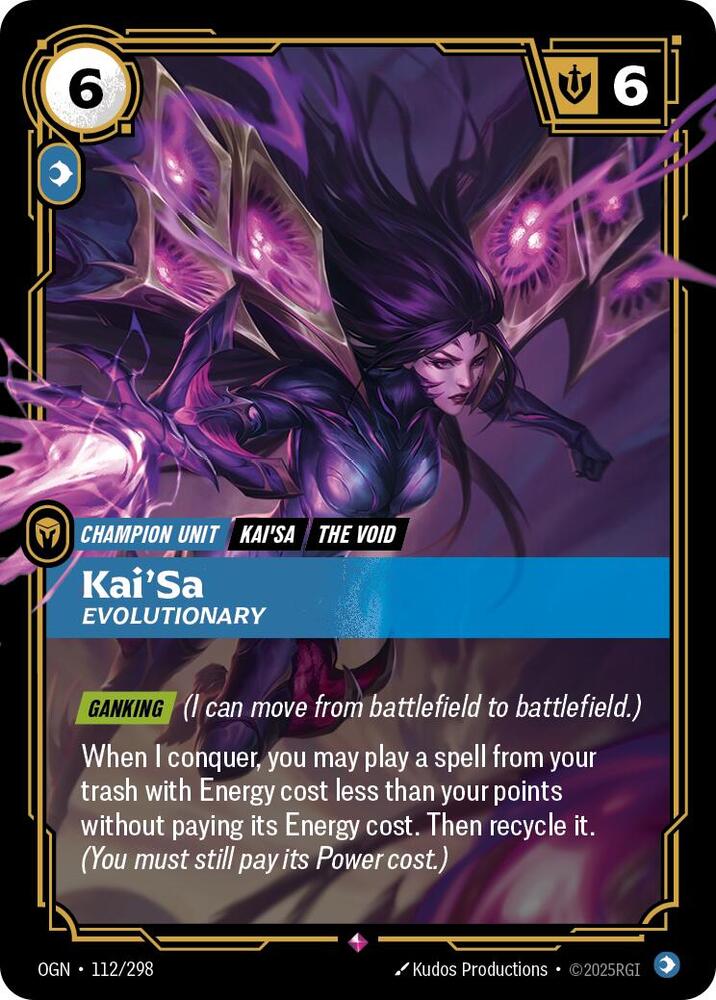 Kai'Sa - Evolutionary, Origins 112/298