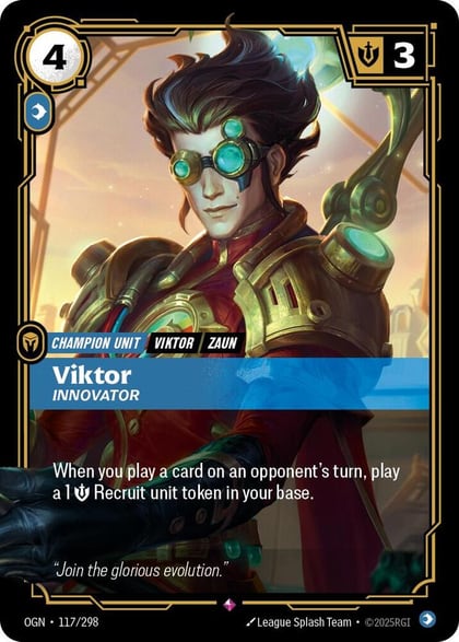 Viktor - Innovator, Origins 117/298