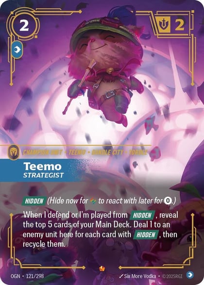 Teemo - Strategist, Origins 121/298