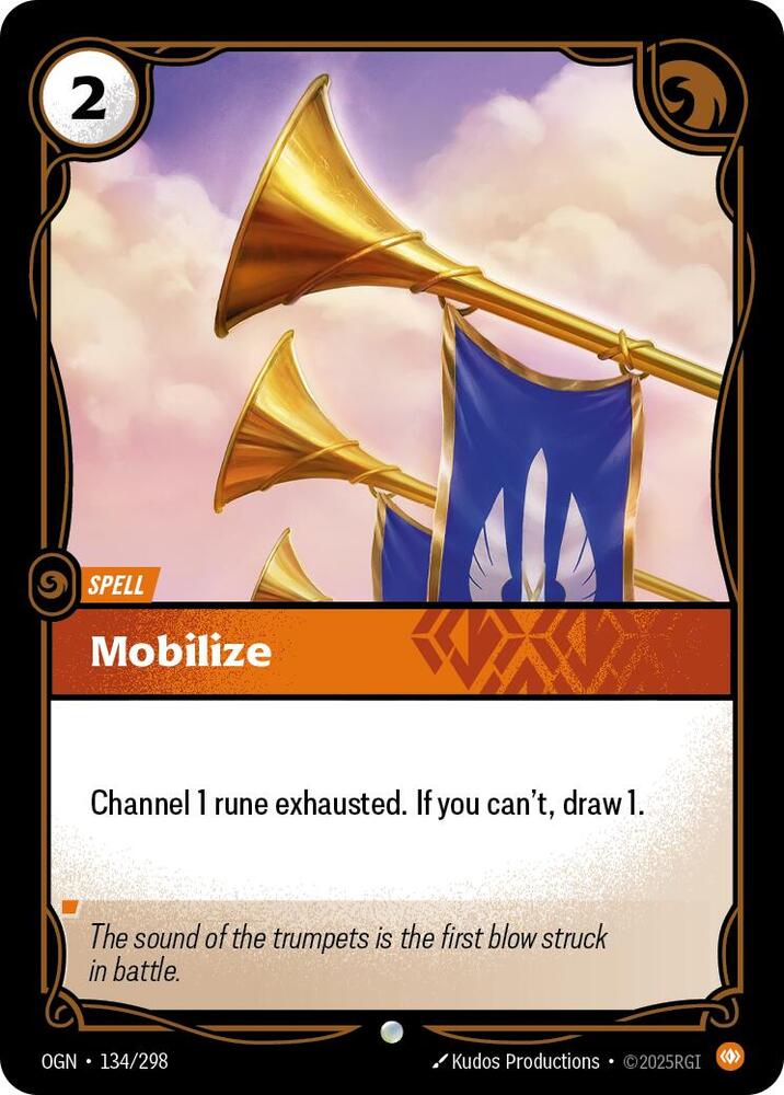 Mobilize, Origins 134/298