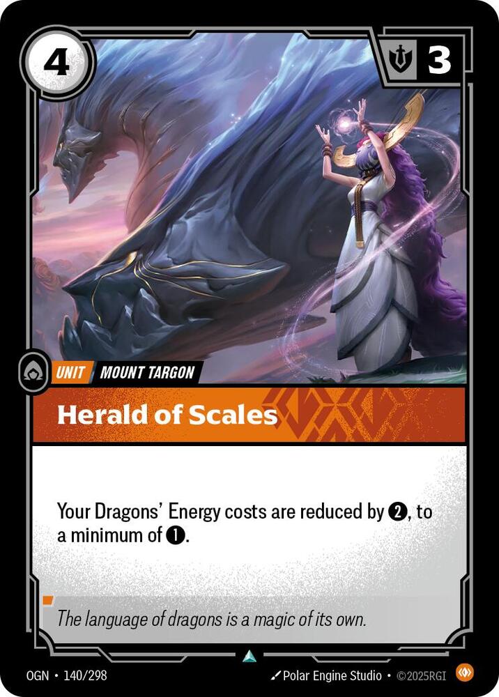 Herald of Scales, Origins 140/298