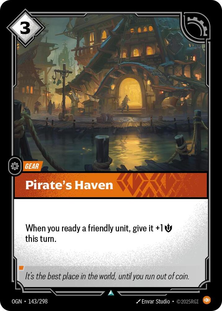 Pirate's Haven, Origins 143/298