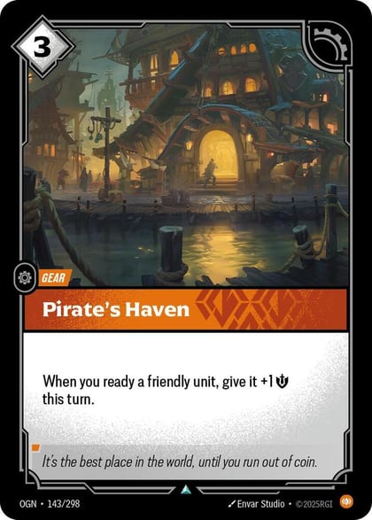 Pirate's Haven, Origins 143/298