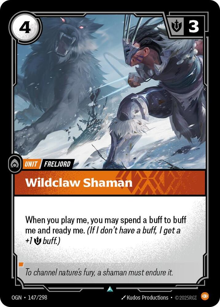 Wildclaw Shaman, Origins 147/298