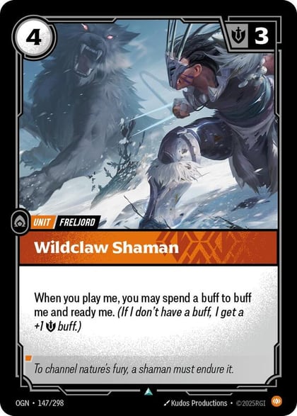 Wildclaw Shaman, Origins 147/298