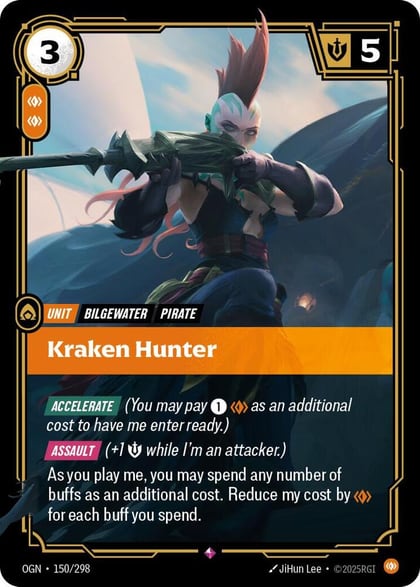 Kraken Hunter, Origins 150/298