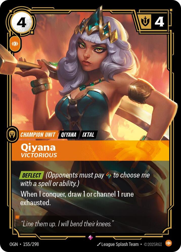 Qiyana - Victorious, Origins 155/298