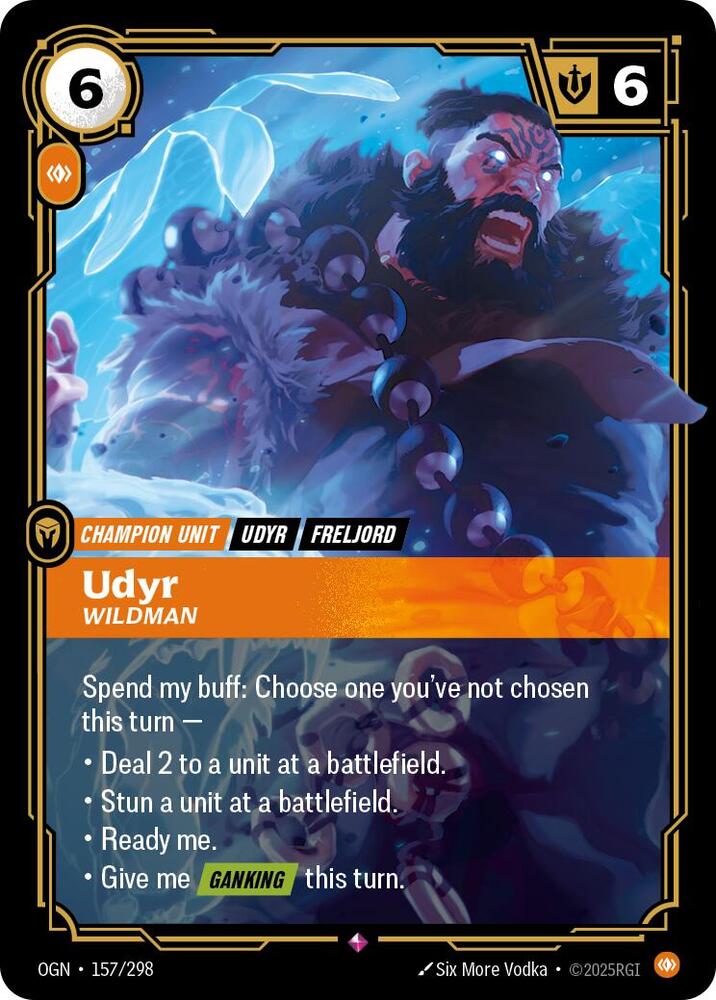 Udyr - Wildman, Origins 157/298