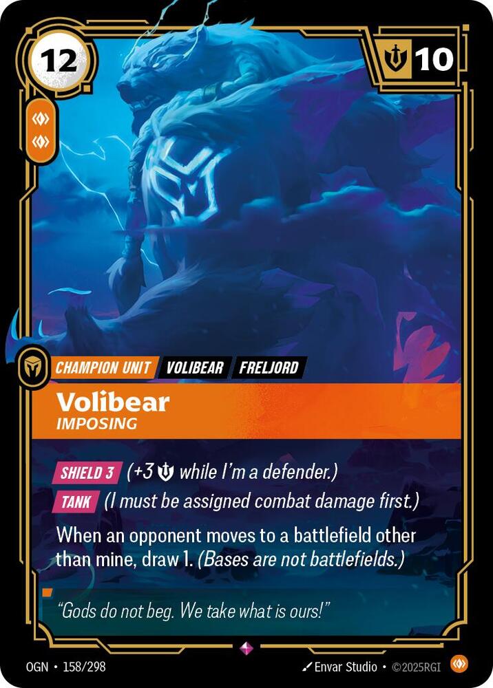 Volibear - Imposing, Origins 158/298