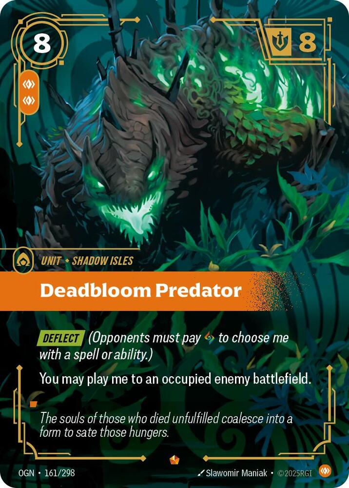 Deadbloom Predator, Origins 161/298