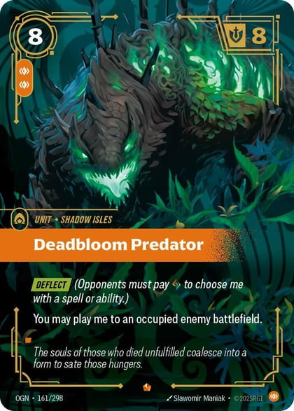Deadbloom Predator, Origins 161/298