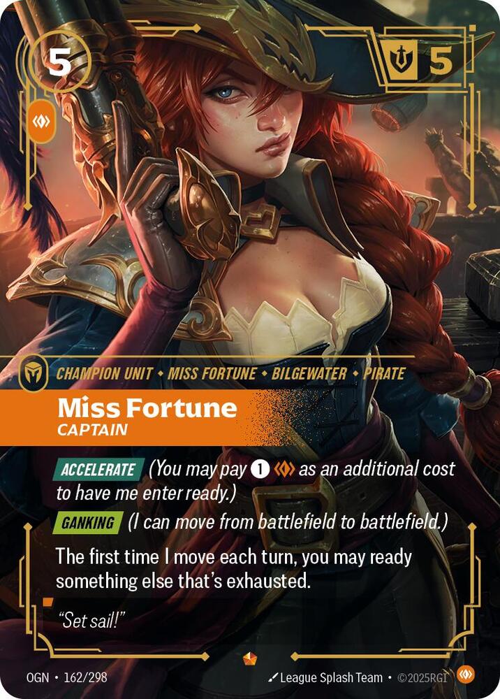 Miss Fortune - Captain, Origins 162/298