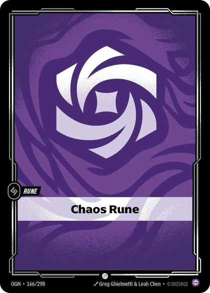 Chaos Rune, Origins 166/298