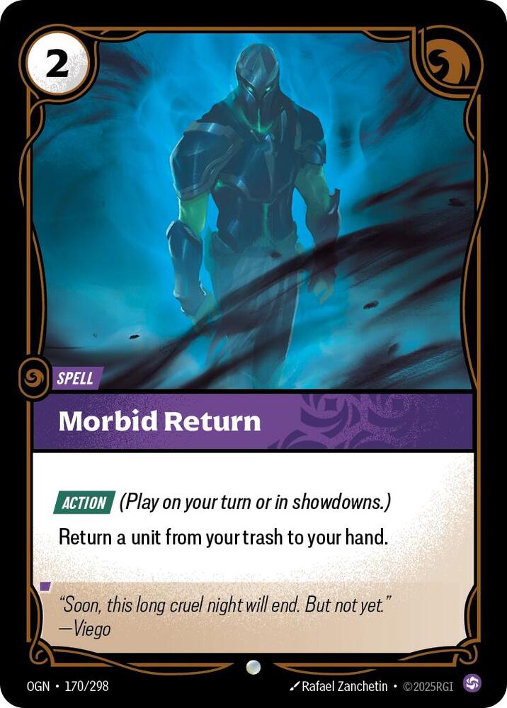 Morbid Return, Origins 170/298