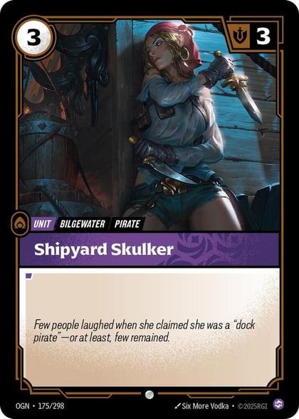 Shipyard Skulker, Origins 175/298