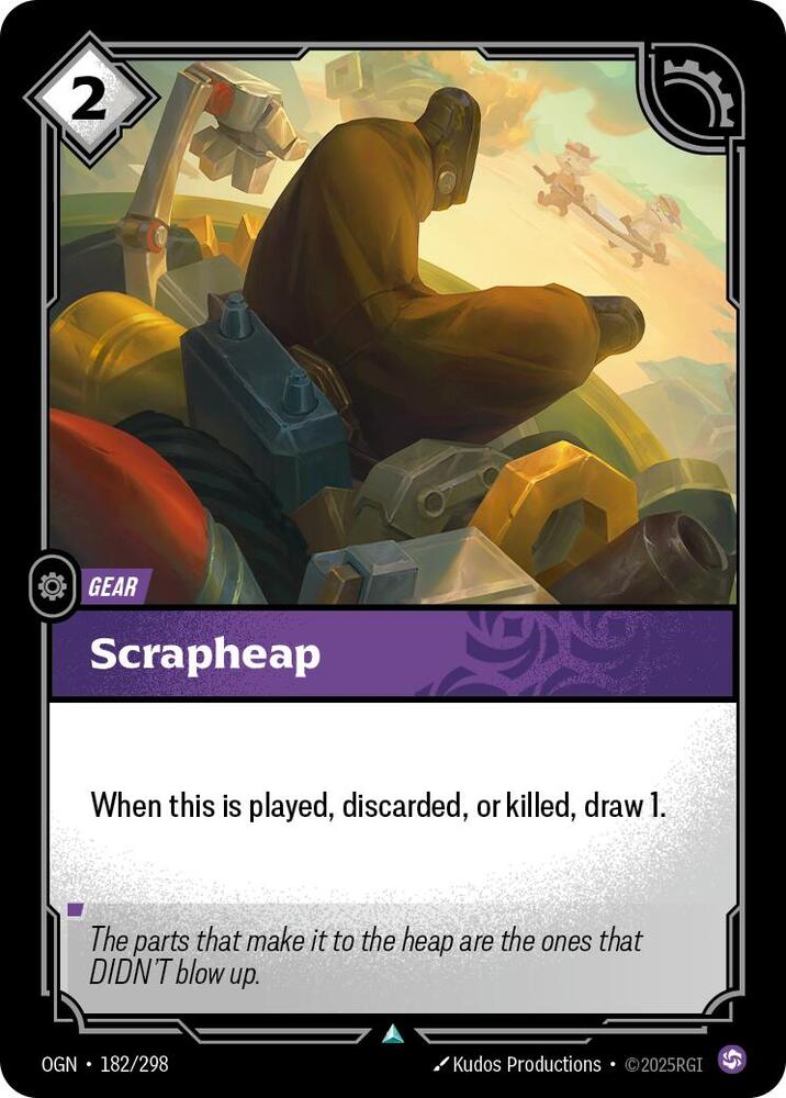 Scrapheap, Origins 182/298
