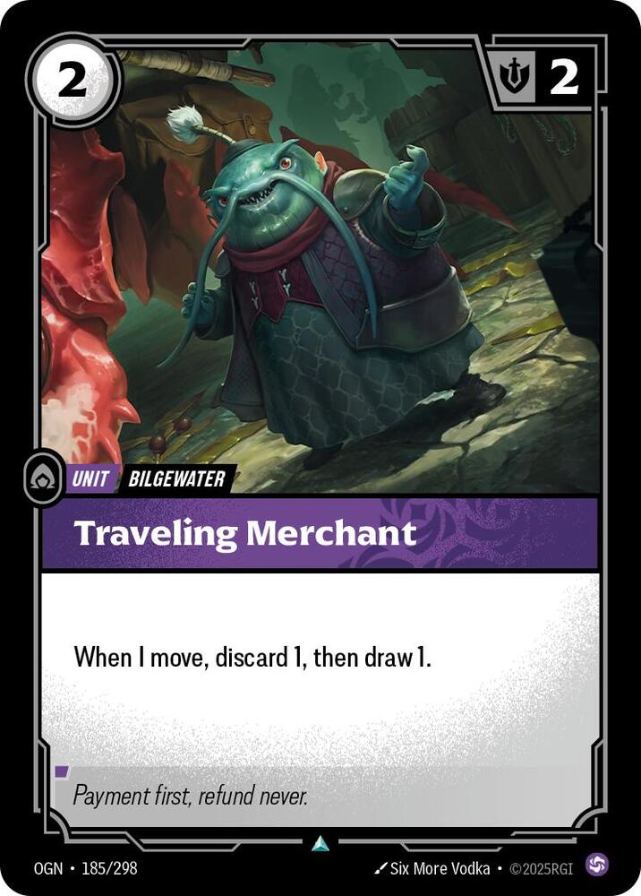 Traveling Merchant, Origins 185/298