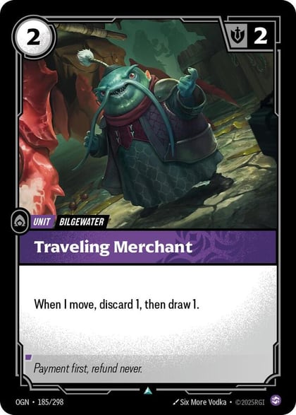 Traveling Merchant, Origins 185/298