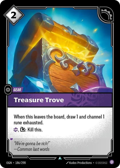 Treasure Trove, Origins 186/298