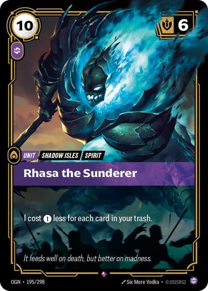 Rhasa the Sunderer, Origins 195/298
