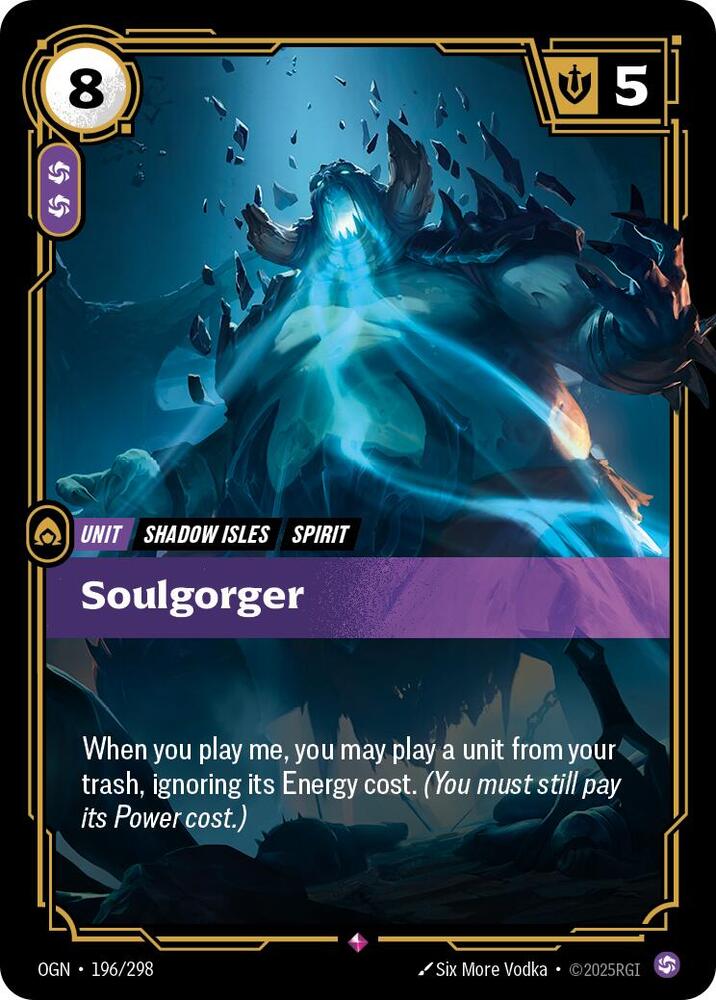 Soulgorger, Origins 196/298