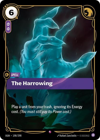 The Harrowing, Origins 198/298