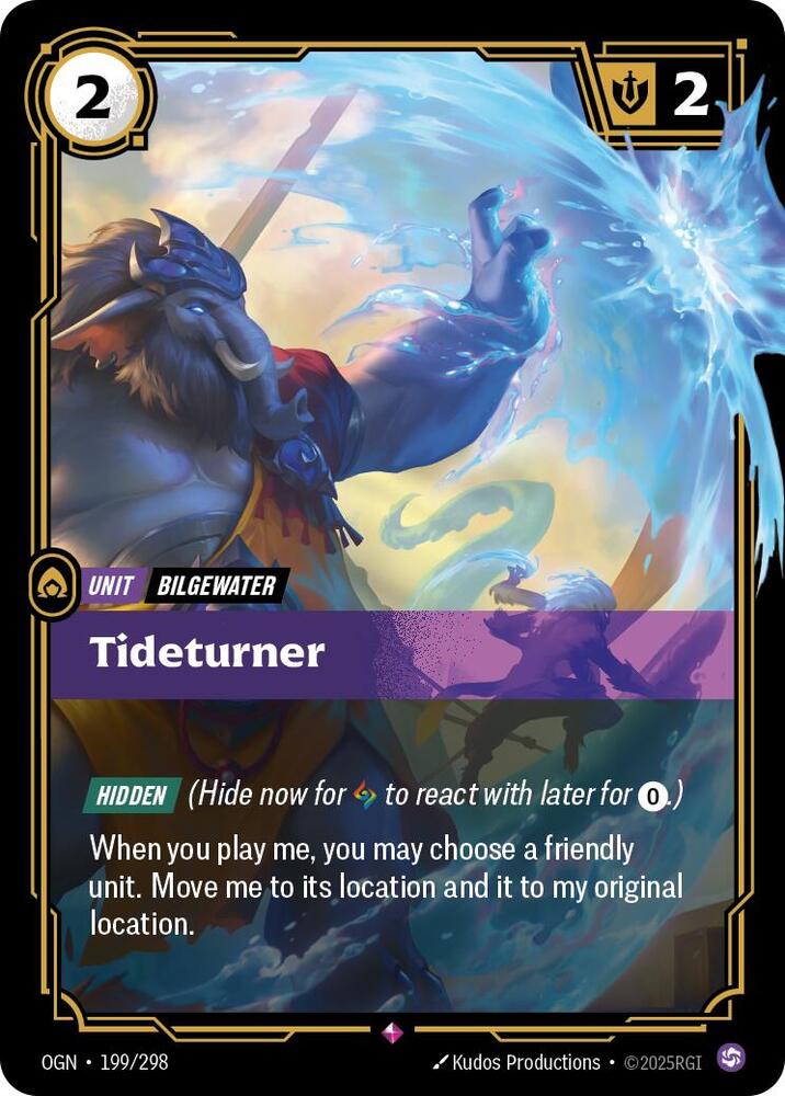 Tideturner, Origins 199/298