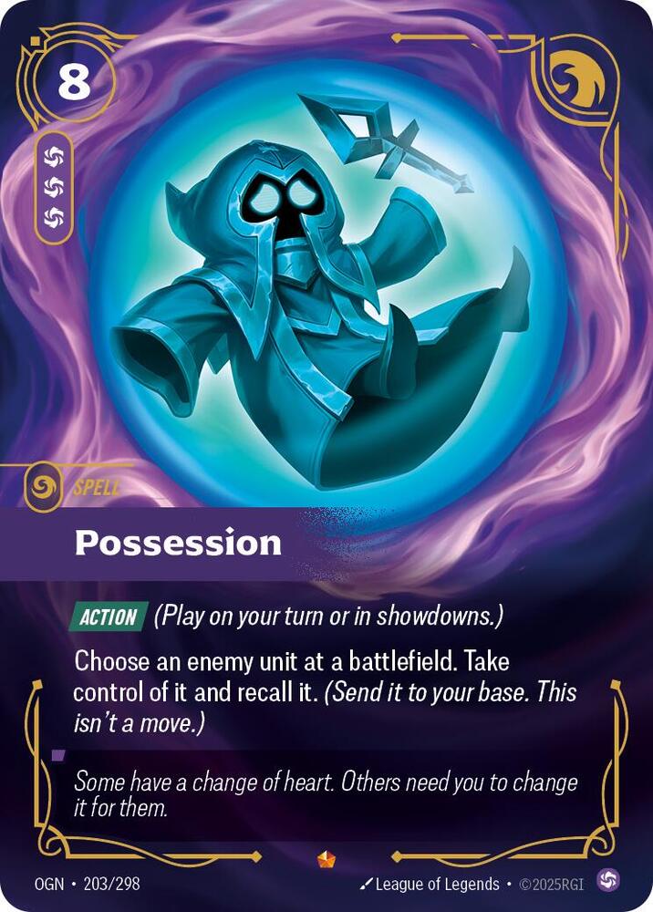 Possession, Origins 203/298
