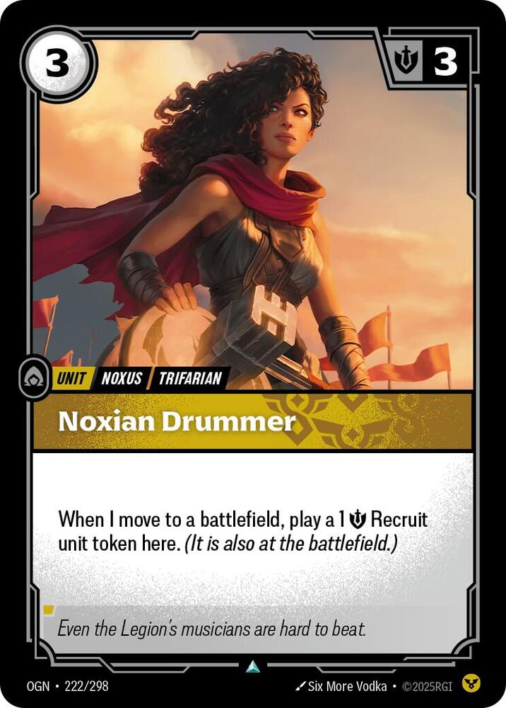 Noxian Drummer, Origins 222/298