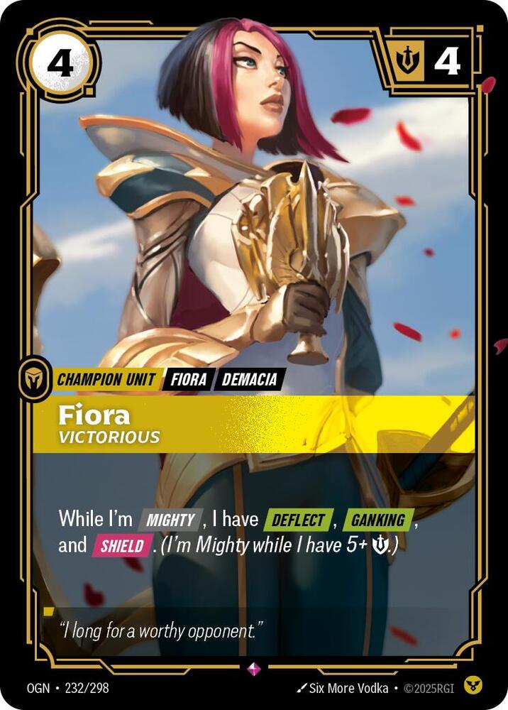 Fiora - Victorious, Origins 232/298
