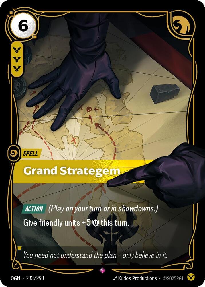 Grand Strategem, Origins 233/298