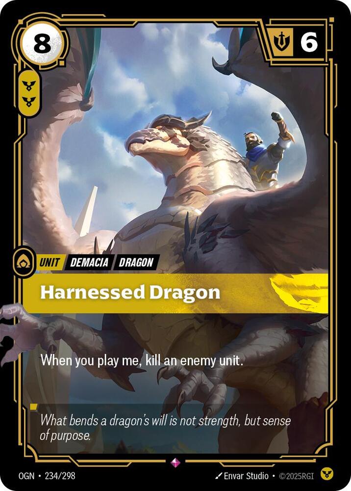 Harnessed Dragon, Origins 234/298