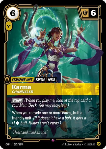 Karma - Channeler, Origins 235/298