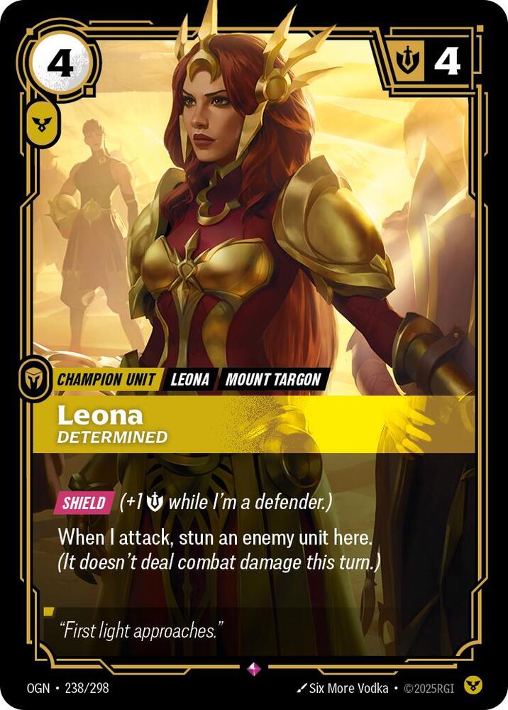 Leona - Determined, Origins 238/298