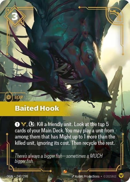 Baited Hook, Origins 242/298
